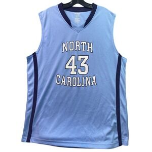 North‎ Carolina Tar Heels Jersey Mens Extra Large #43 Basketball NCAA Athleisure
